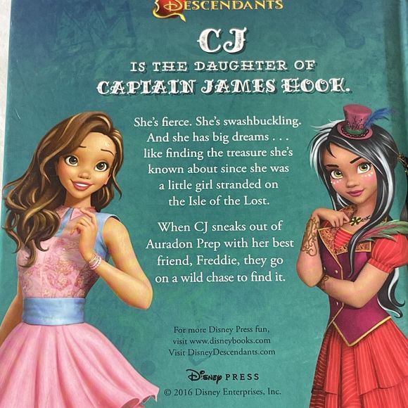 School of Secrets: CJ's Treasure Chase (Disney Descendants) Reading Book Fiction - Picture 8 of 14